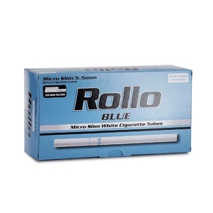 Boite de 200 tubes Rollo Blue Micro Slim